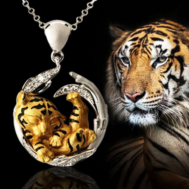 Free Heute Fantasie Süße Tiger Baby Halskette