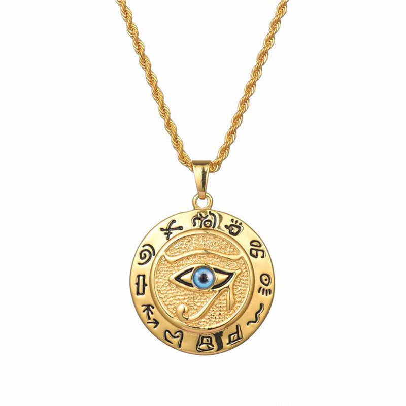 Chavri Auge des Horus-Schutz-Halskettenanhängers
