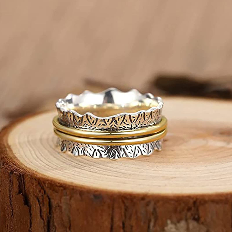 Zusammen In Liebe Modische Rotierende Dekompressionsring