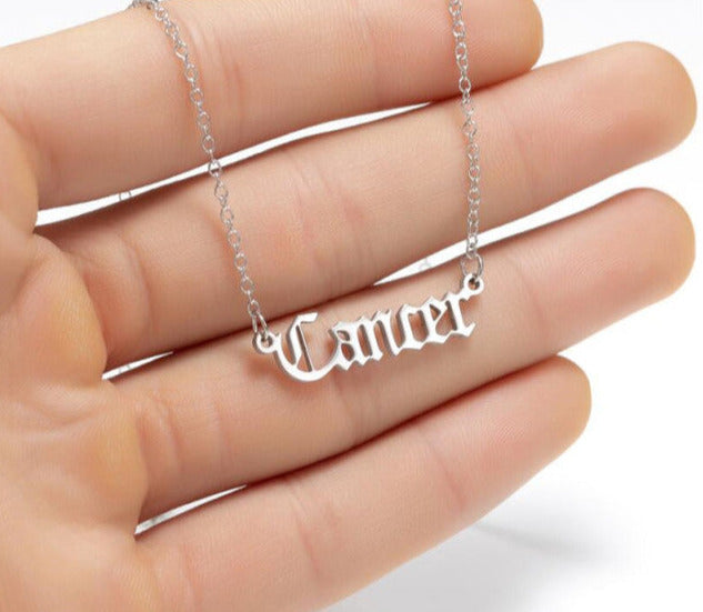 Sternzeichen Halskette