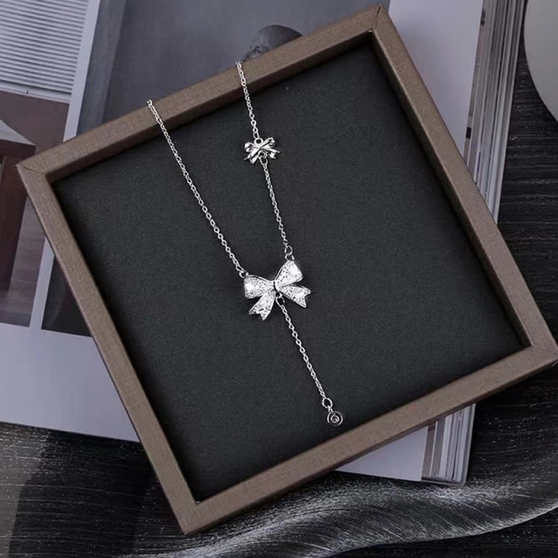 Butterfly Ribbon Fliegenhalskette