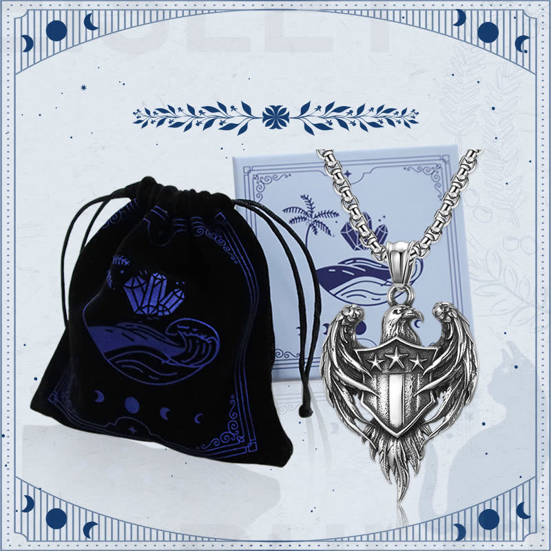 Armee Pride Männer Retro Armee Brand Eagle Halskette