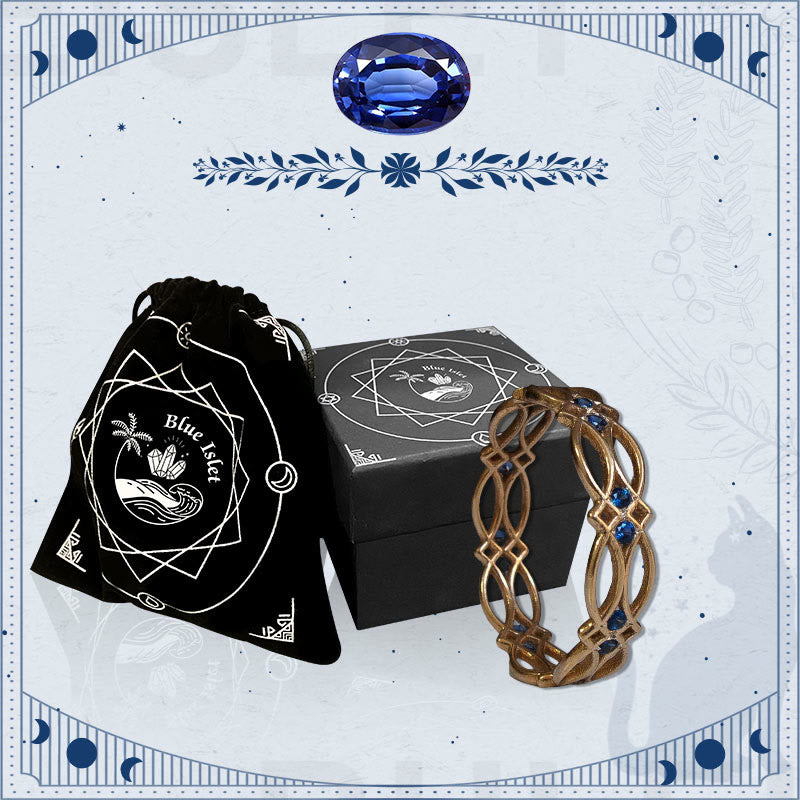 Ewiger Liebe Kreativer Saphirring