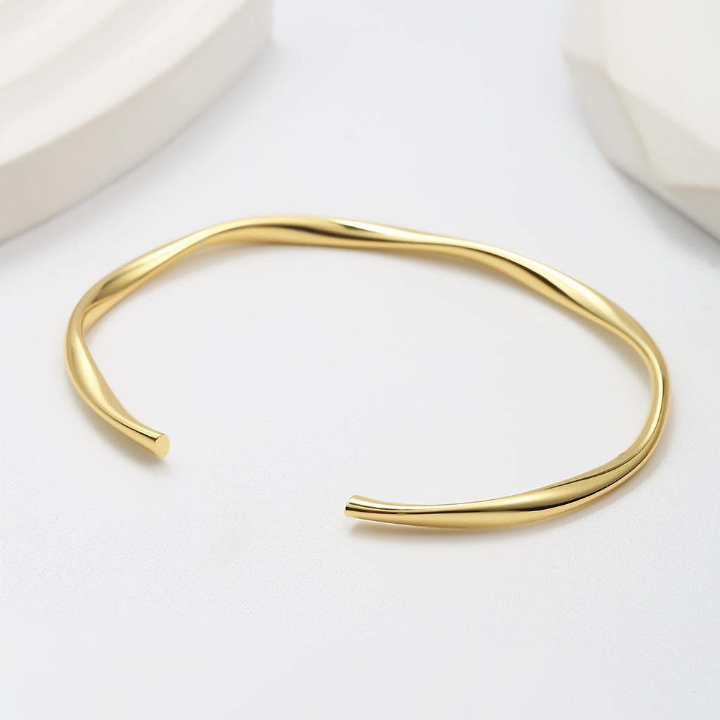 Eloise 18K Gold Plated Armreifen