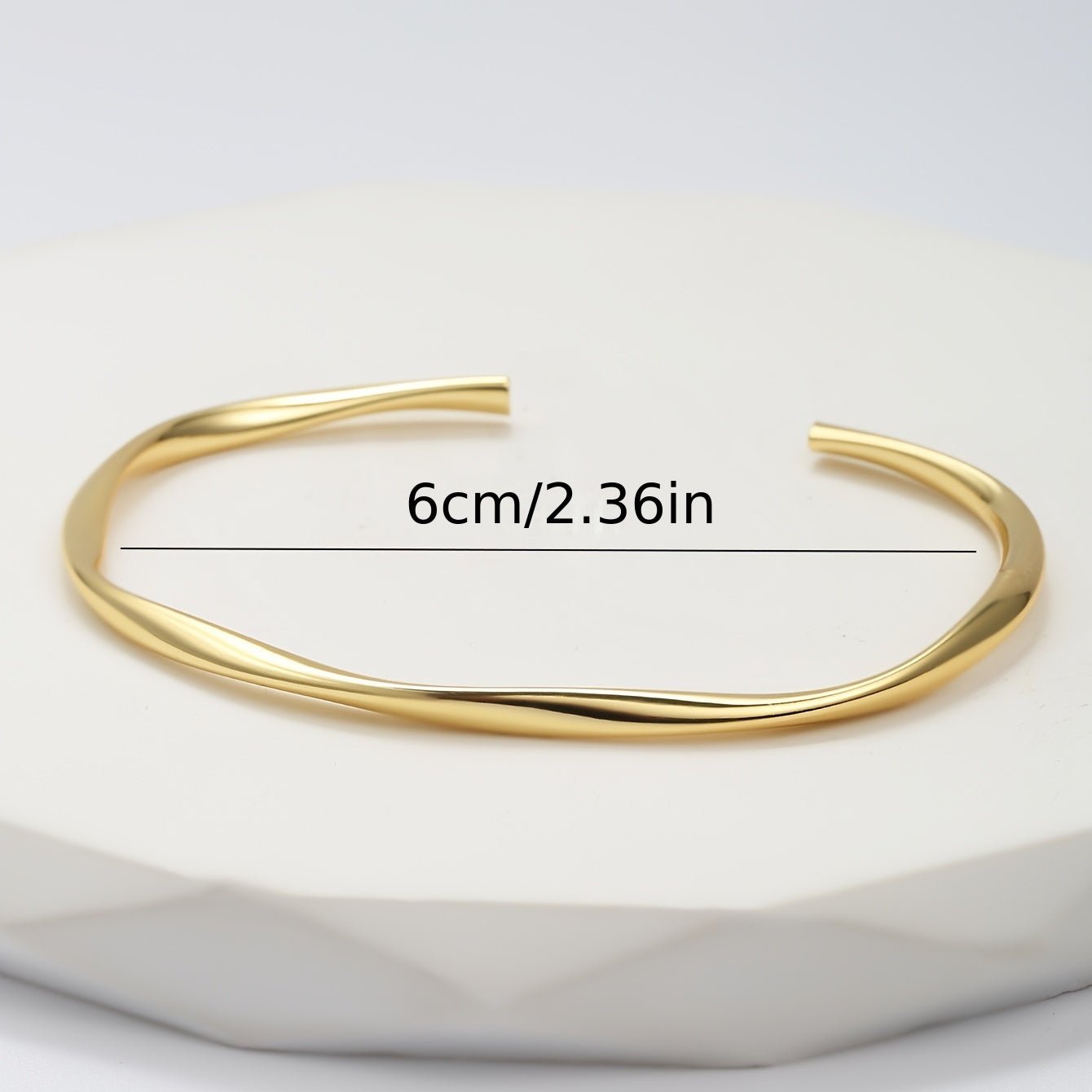 Eloise 18K Gold Plated Armreifen