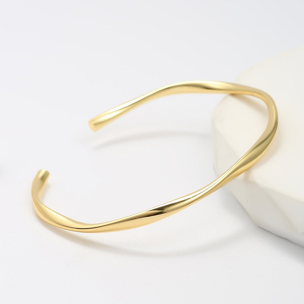 Eloise 18K Gold Plated Armreifen