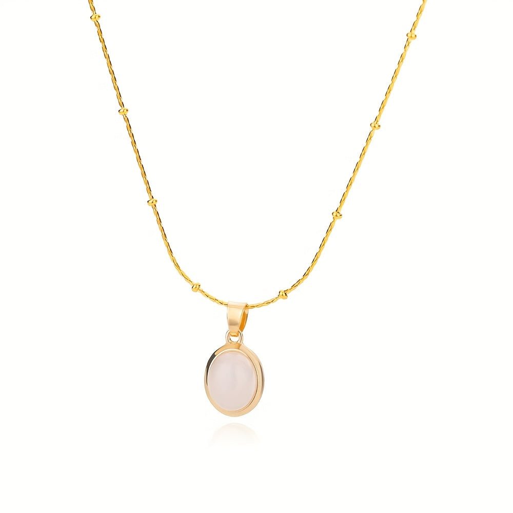 Esmeralda 18K Gold Plattiert Anhängerkette