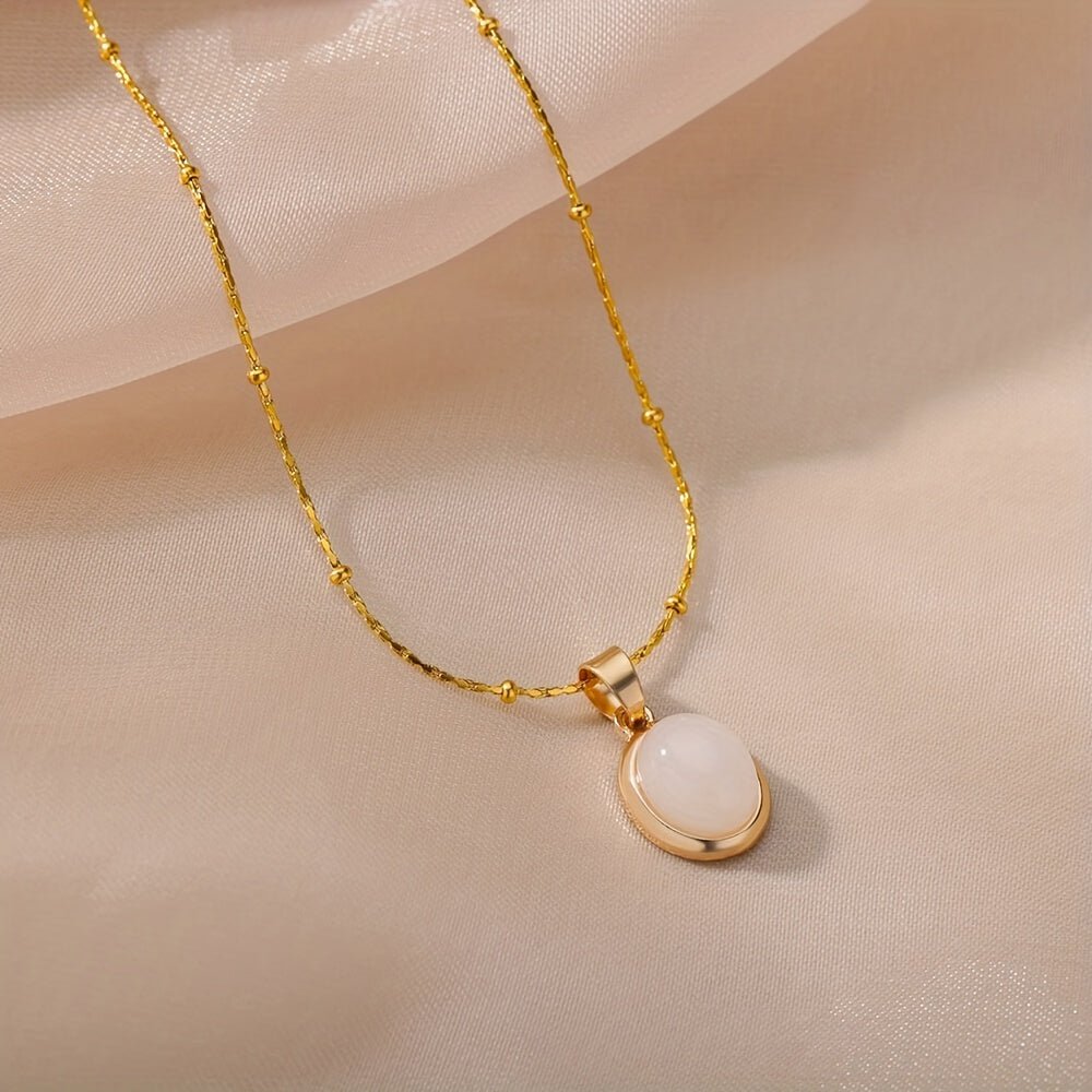 Esmeralda 18K Gold Plattiert Anhängerkette