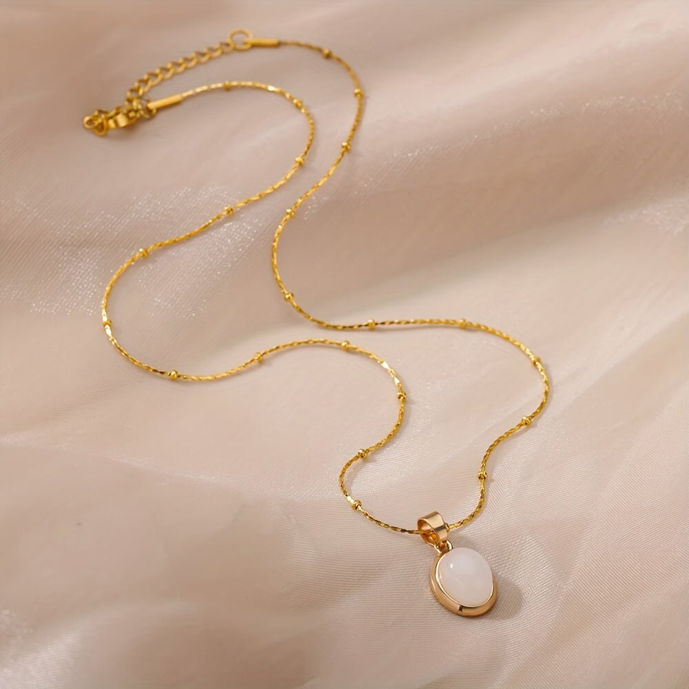 Esmeralda 18K Gold Plattiert Anhängerkette