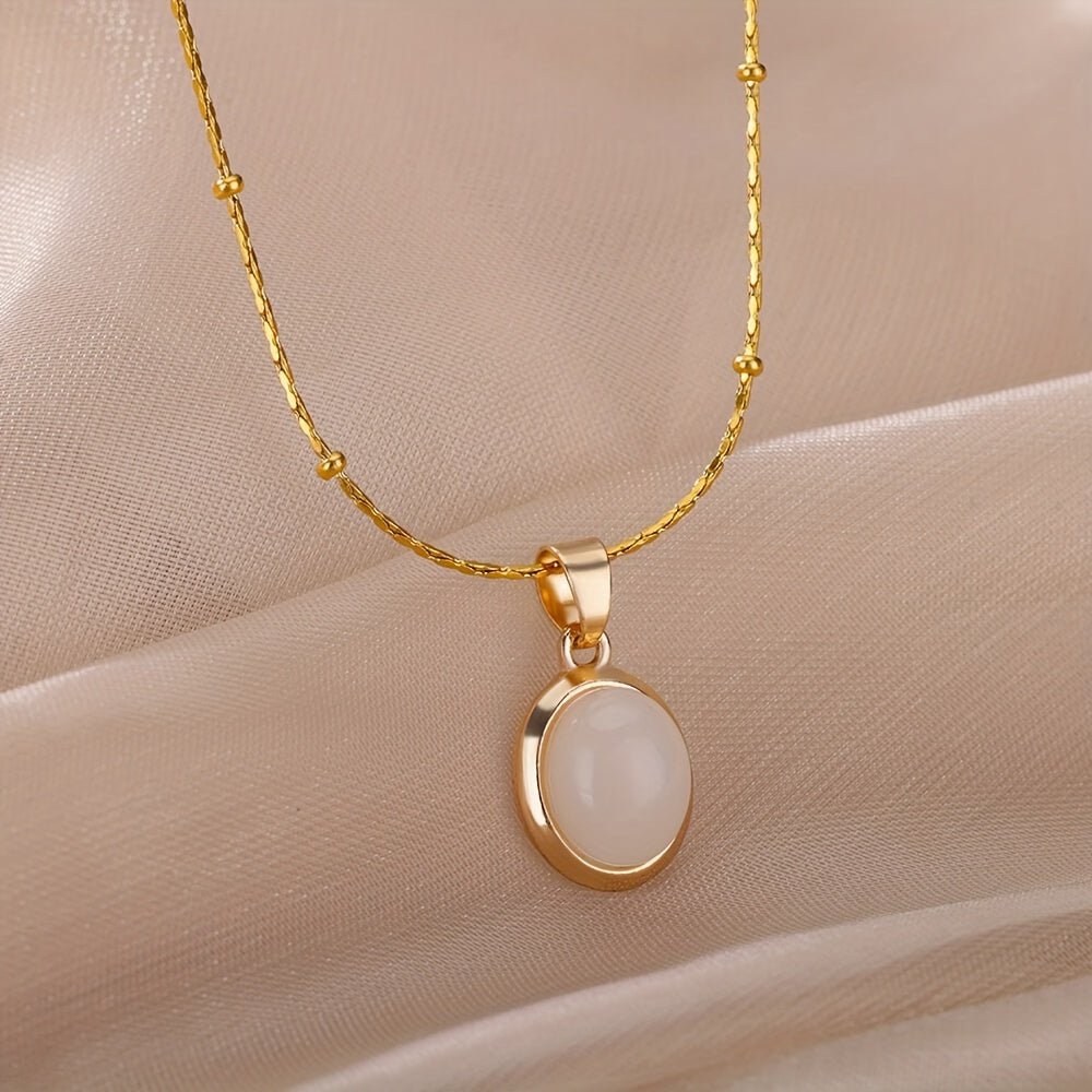 Esmeralda 18K Gold Plattiert Anhängerkette
