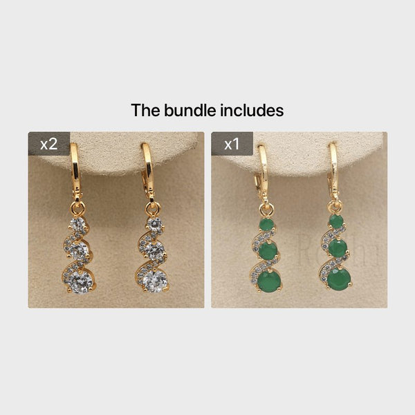 Eulalia Ohrringe Mit Wirbelndem Baumel