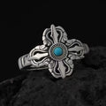 Mongolischer Ethnischer Türkisfarbener Ring