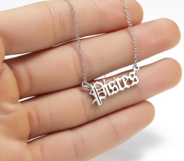 Sternzeichen Halskette