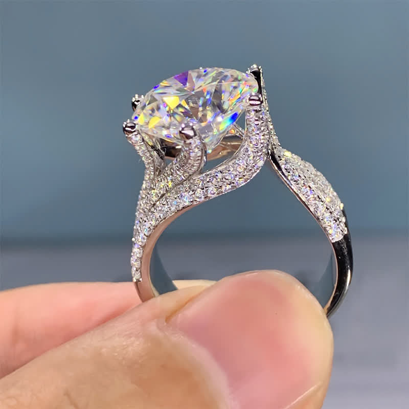 3 Karat Super Sprudel Diamond Ring