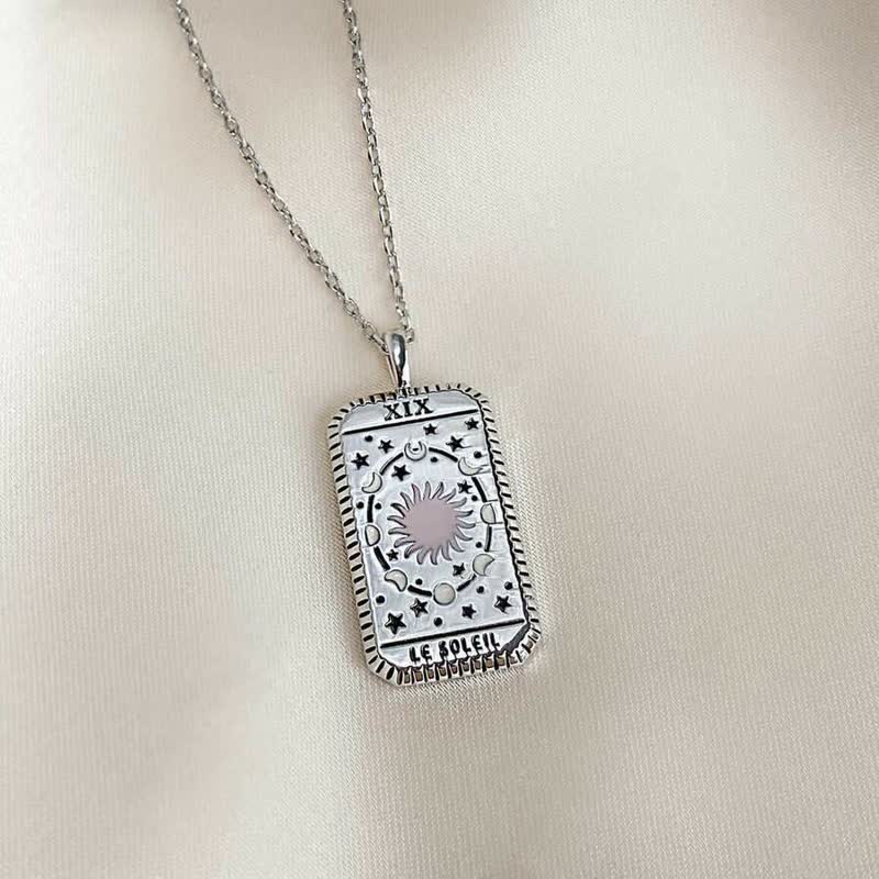 Wahrscheinliche Tarotkarte Quadratkette