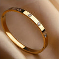 Fabienne 18K Gold Plattiert Strassmangel