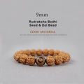 Chavri Tibet Rudraksha Bodhi Seed Dzi Bead Bernstein Türkis Reichtum Armband