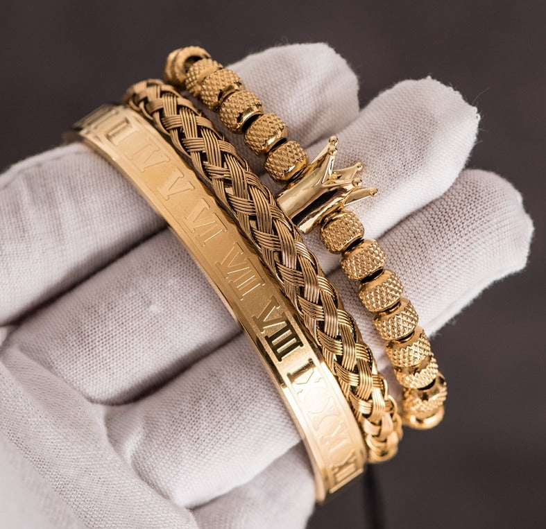 Männerarmband Set I 3 Armbänder I Armbandset