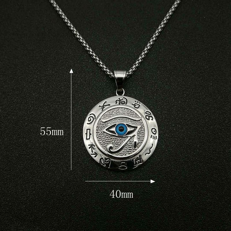 Chavri Auge des Horus-Schutz-Halskettenanhängers