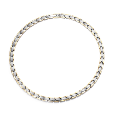 Gold Germanium Magnetische Halskette Für Frauen