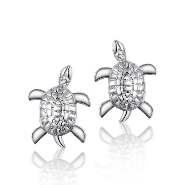 925 Sterling Silber Turtle Ohrringe Mit Frauen Schmuck