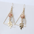 Ivana Hollow Triangle Ohrringe