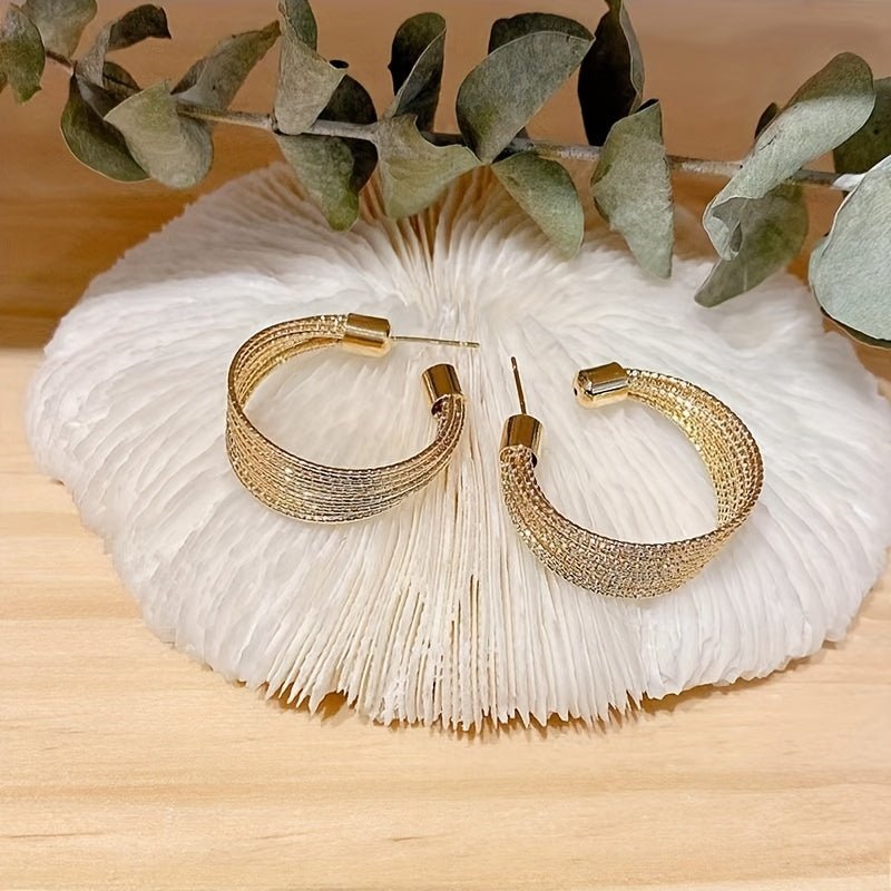 Ivette Klobige Goldene Reifen