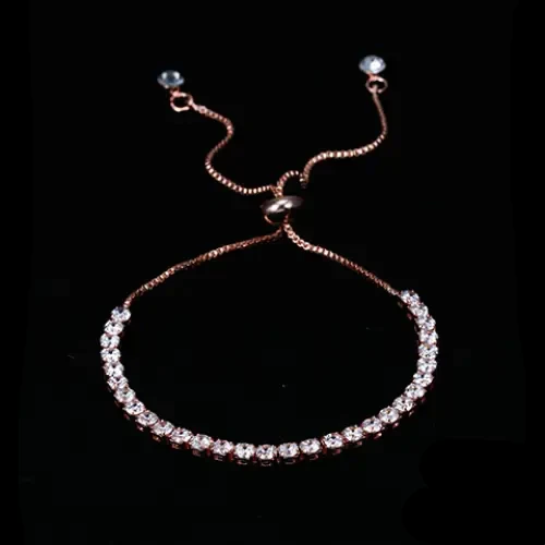 Armreif mit Kristall-Strasssteinen