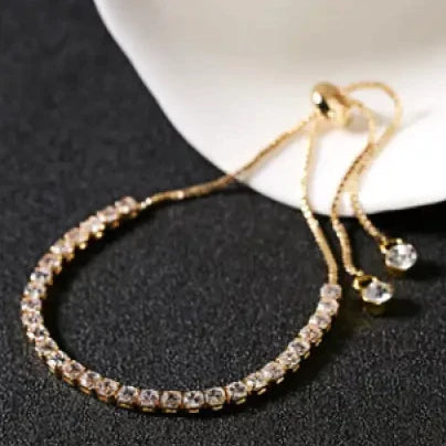 Armreif mit Kristall-Strasssteinen