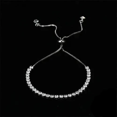 Armreif mit Kristall-Strasssteinen