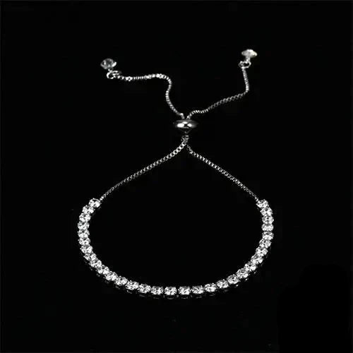 Armreif mit Kristall-Strasssteinen