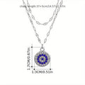 Lavinia Doppelschicht 18K Gold Halskette