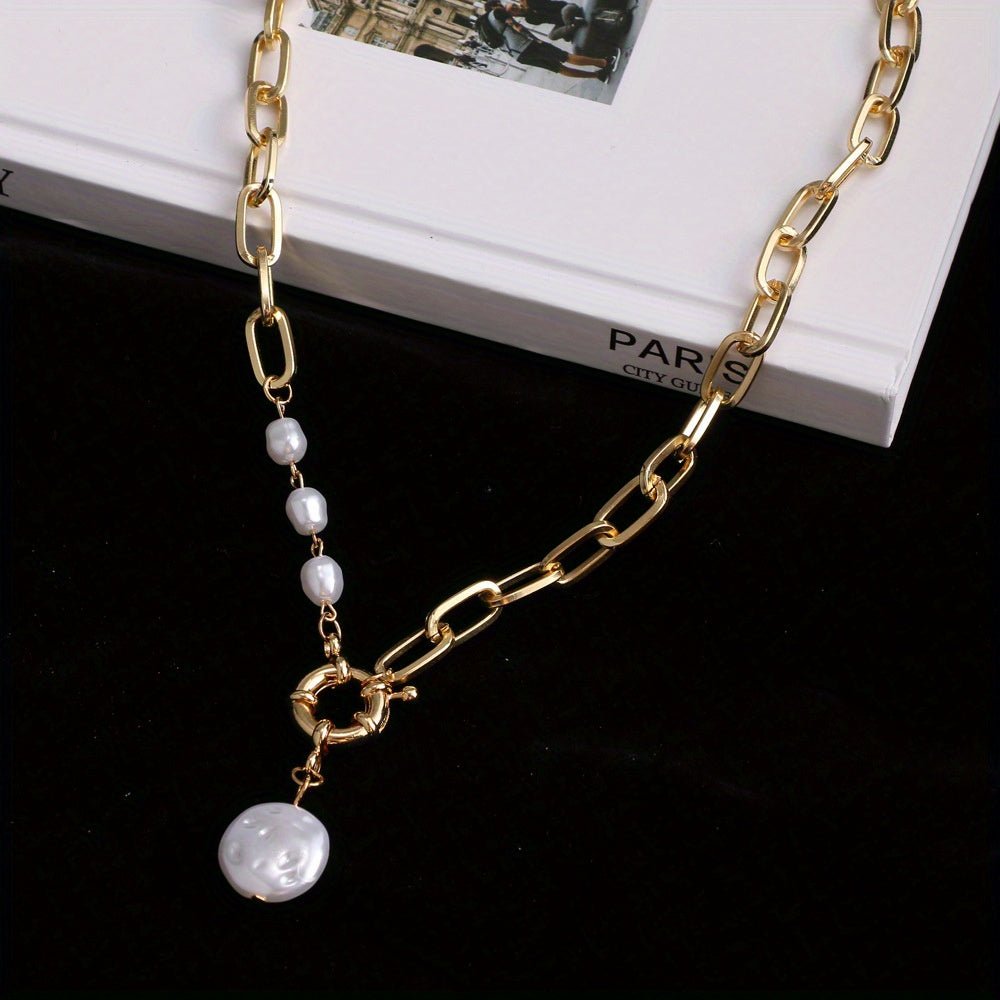 Liana Faux Pearl Halskette
