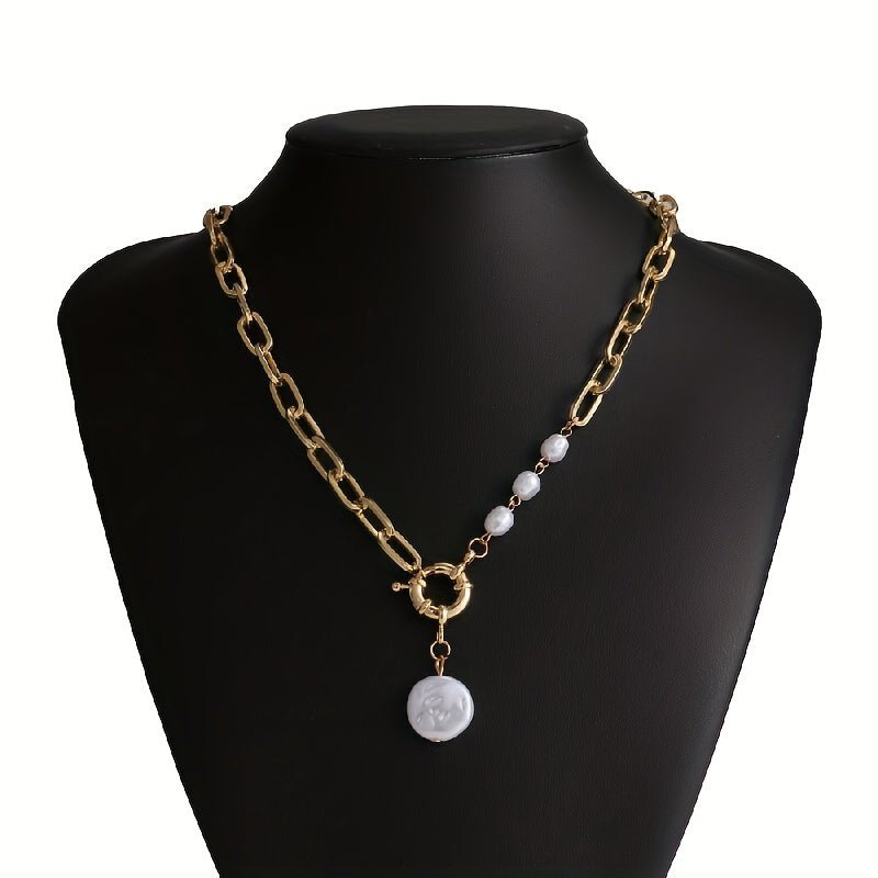 Liana Faux Pearl Halskette