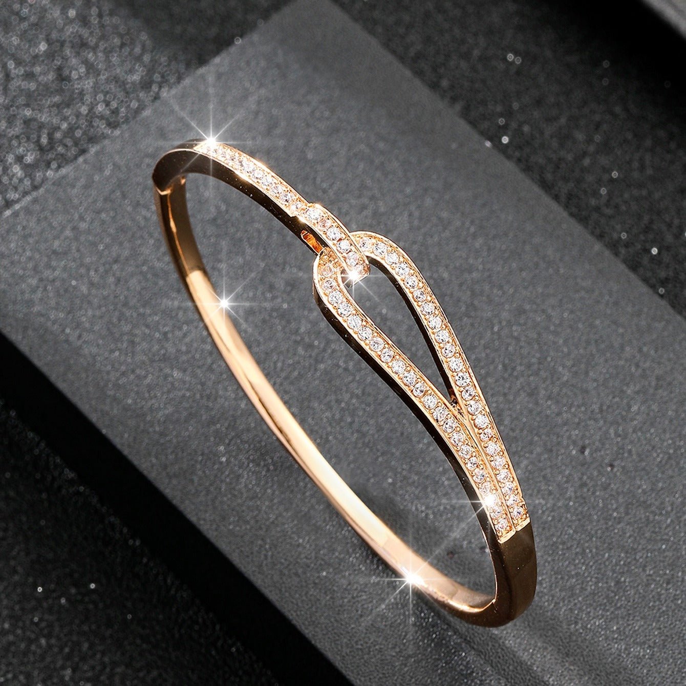 Lisette White Zircon Armband