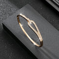 Lisette White Zircon Armband