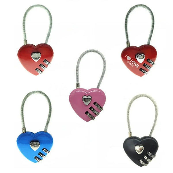 Liebesschloss mit Zahlencode