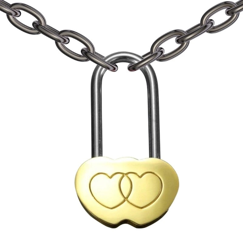 Liebesschloss mit Gravur