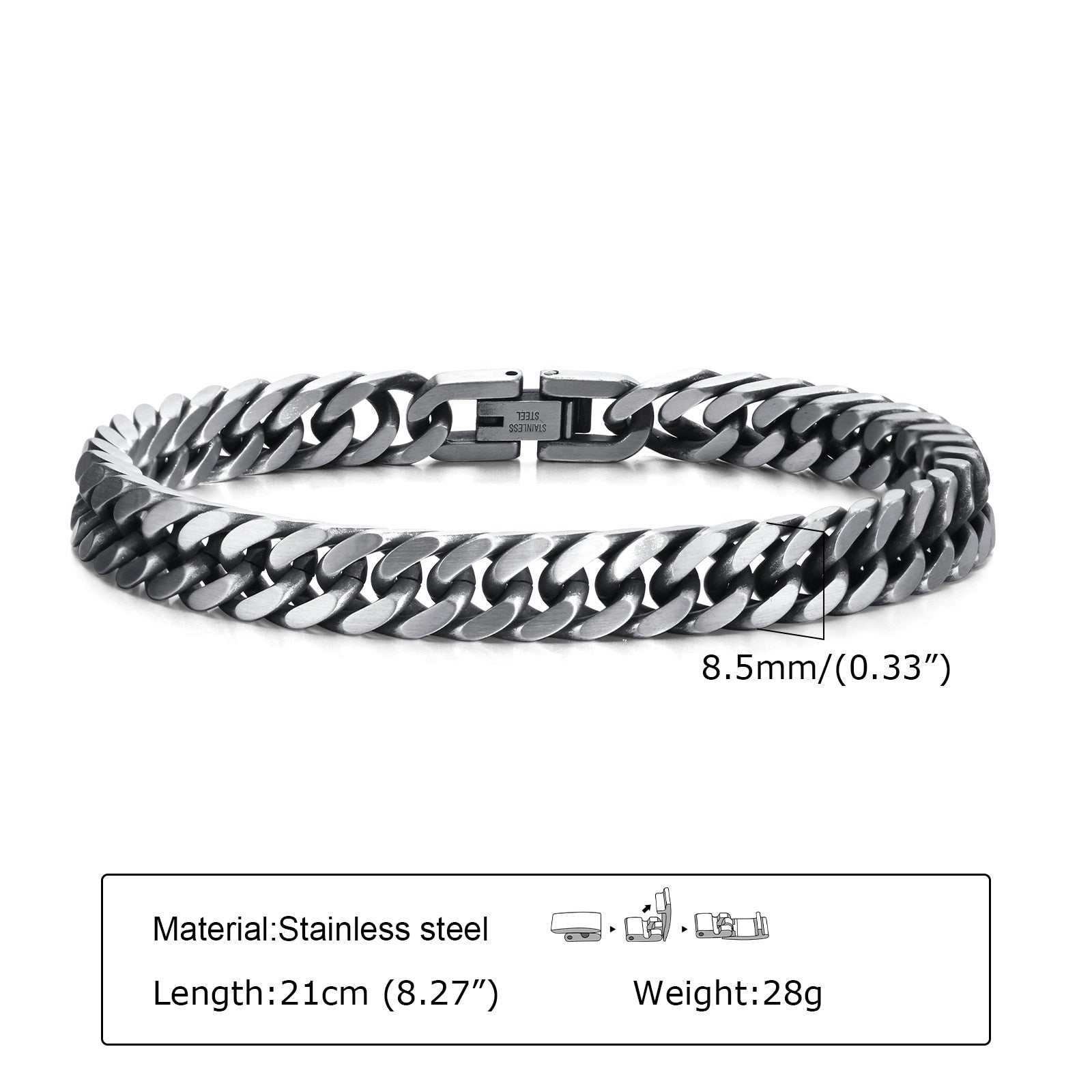 Edelstahl Armband