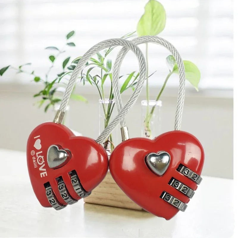 Liebesschloss mit Zahlencode