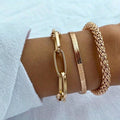 Marcella Tri Stück Mehrschichtiges Armband Set
