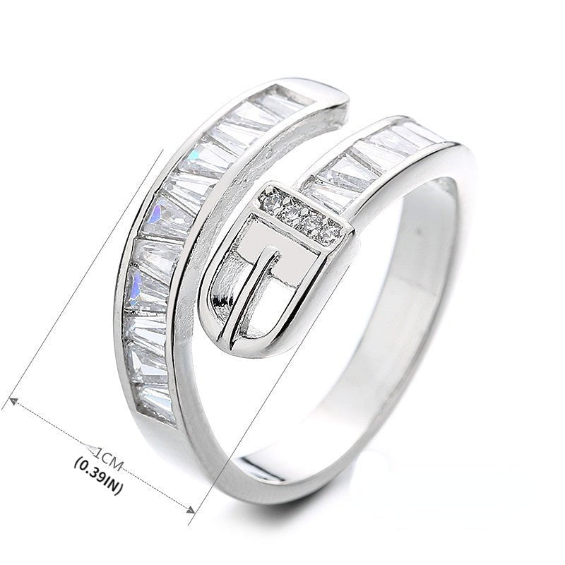 Ophelia -Gürtelschnalle 14K Goldring