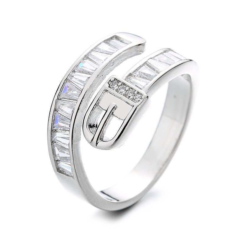 Ophelia -Gürtelschnalle 14K Goldring