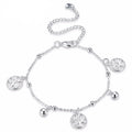 925 Sterling Silber Tree Of Life Kochlettarmband