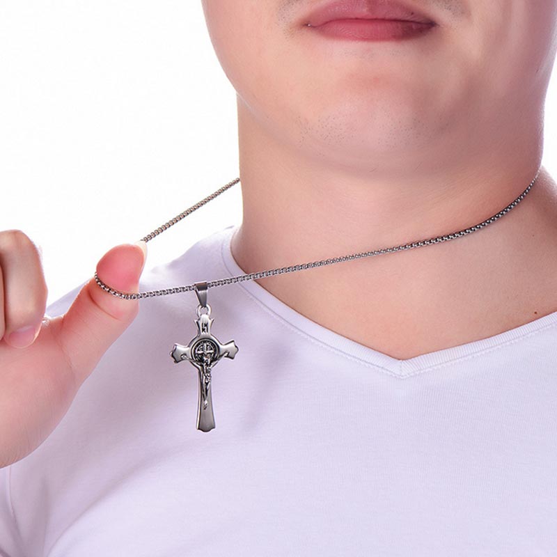 Edelstahl Jesus Christus Am Cross Anhänger Halskettenanhänger