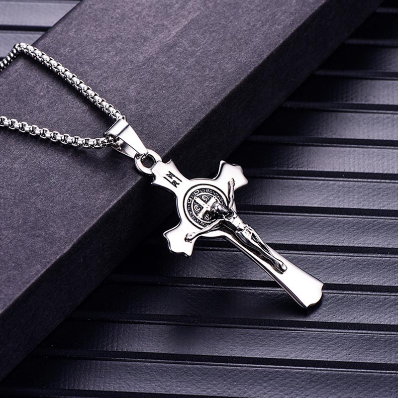 Edelstahl Jesus Christus Am Cross Anhänger Halskettenanhänger