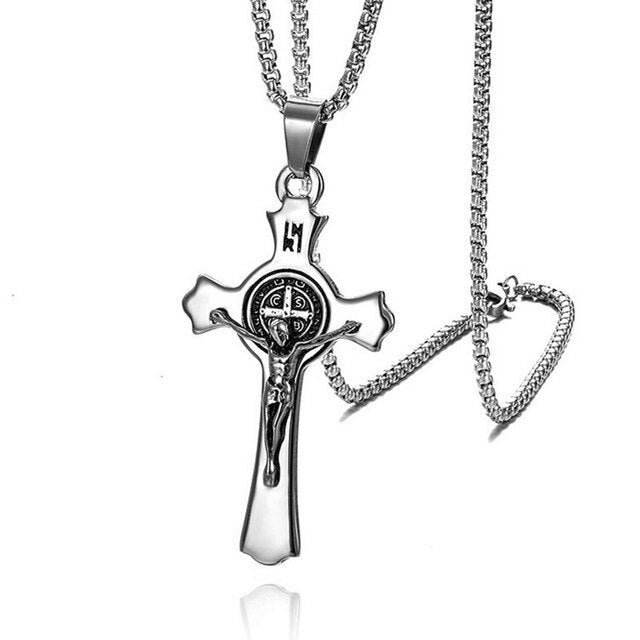 Edelstahl Jesus Christus Am Cross Anhänger Halskettenanhänger