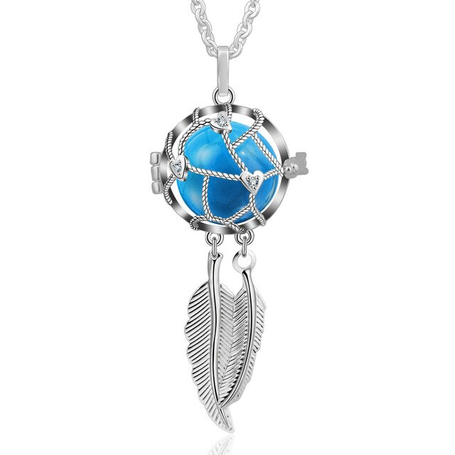 Dreamcatcher Chime Ball Mutterschaft Anhänger Halskette