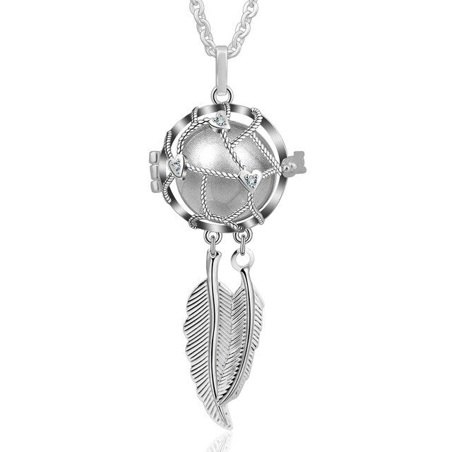Dreamcatcher Chime Ball Mutterschaft Anhänger Halskette