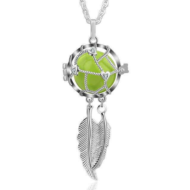 Dreamcatcher Chime Ball Mutterschaft Anhänger Halskette